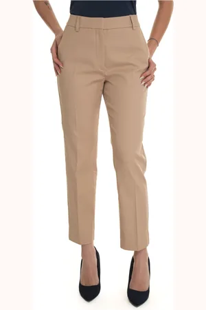 Max Mara Dames, Broeken, , Maat: 2XL Katoen