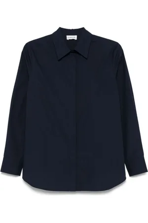 P.A.R.O.S.H. Dames, Blouses & Shirts, Blauw, Maat: XS
