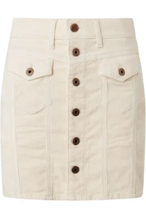 Pepe Jeans Dames, Rokken, , Maat: S Denim