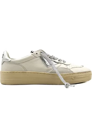 4b12 Dames, Schoenen, Wit, Maat: 40 EU Synthetisch
