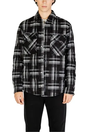 GIANNI LUPO Heren, Overhemden, Zwart, Maat: 3XL Viscose