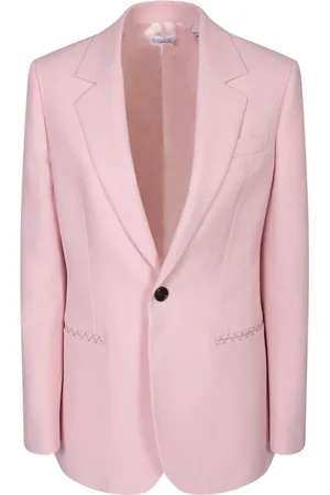 Burberry Dames, Jassen, Roze, Maat: S Wol