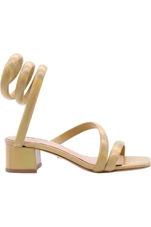 Lola Cruz Dames, Schoenen, Geel, Maat: 38 EU Leer
