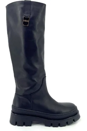 Borbonese Dames, Schoenen, Zwart, Maat: 36 EU Leer