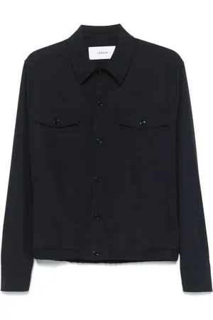 LARDINI Heren, Jassen, Zwart, Maat: 2XL Wol