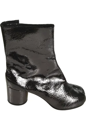 Maison Margiela Dames, Schoenen, Zwart, Maat: 36 EU Leer