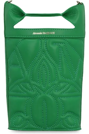 Alexander McQueen Dames, Tassen, Groen, Maat: ONE Size Leer