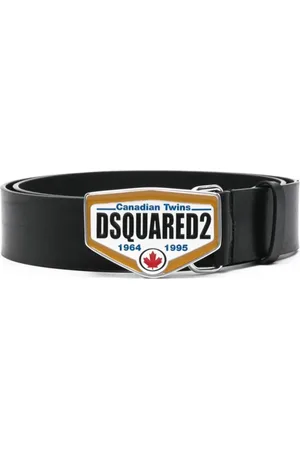 Dsquared2 Heren, Accessoires, Zwart, Maat: 80 CM Leer