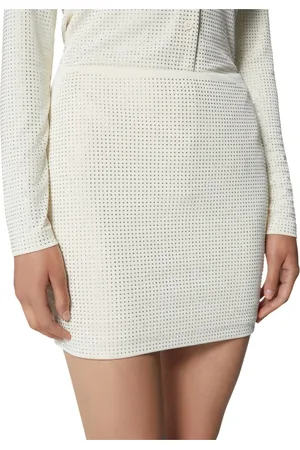 Silvian Heach Dames, Rokken, Wit, Maat: 2XS Poliester