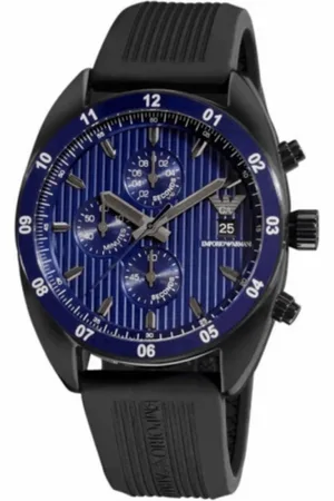 Emporio Armani Heren, Accessoires, Zwart, Maat: ONE Size