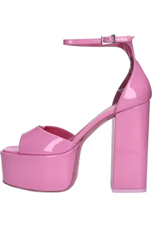 PARIS TEXAS Dames, Schoenen, Roze, Maat: 39 EU Leer