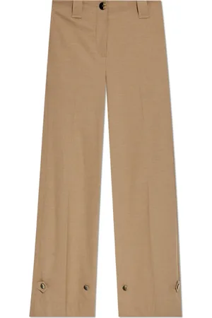 Ganni Dames, Broeken, , Maat: M Viscose