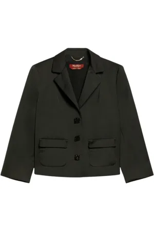 Max Mara Dames, Jassen, Zwart, Maat: XS Satijn