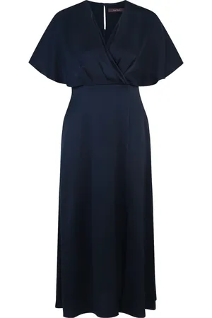 Vera Mont Dames, Jurken, Blauw, Maat: 2XL