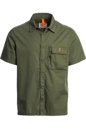 Parajumpers Heren, Overhemden, Groen, Maat: XL Katoen