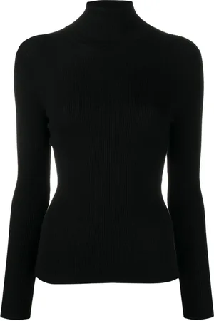 P.A.R.O.S.H. Dames, Truien, Zwart, Maat: M Wol