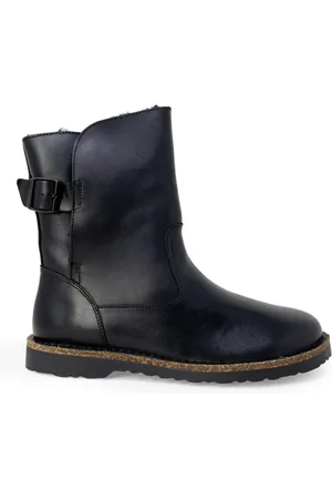 Birkenstock Dames, Schoenen, Zwart, Maat: 37 EU Leer