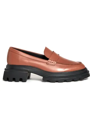 Hogan Dames, Schoenen, Bruin, Maat: 39 EU Leer