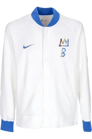 Nike Heren, Jassen, Wit, Maat: L Poliester