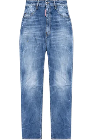 Dsquared2 Heren, Jeans, Blauw, Maat: L Katoen