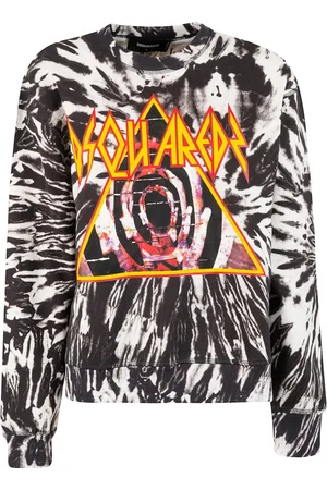 Dsquared2 Dames, Sweatshirts & Hoodies, Veelkleurig, Maat: S Katoen