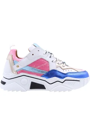 DWRS Dames, Schoenen, Blauw, Maat: 37 EU Leer