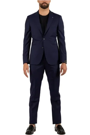 TAGLIATORE Heren, Pakken, Blauw, Maat: XL Wol