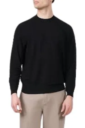 Emporio Armani Heren, Sweatshirts & Hoodies, Zwart, Maat: M