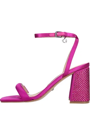 Guess Dames, Schoenen, Roze, Maat: 35 EU Leer