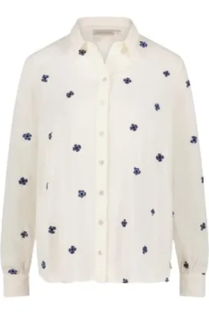 Fabienne Chapot Dames, Blouses & Shirts, Wit, Maat: S