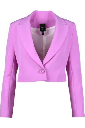 ACCESS FASHION Dames, Jassen, Paars, Maat: S Spandex