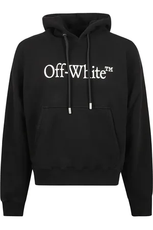 OFF-WHITE Heren, Sweatshirts & Hoodies, Zwart, Maat: XL Katoen