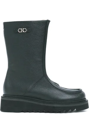Salvatore Ferragamo Dames, Schoenen, Zwart, Maat: 36 1/2 EU Leer