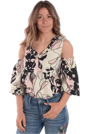 Liu Jo Dames, Blouses & Shirts, Wit, Maat: S Poliester