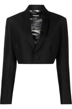 Dsquared2 Dames, Jassen, Zwart, Maat: M Wol