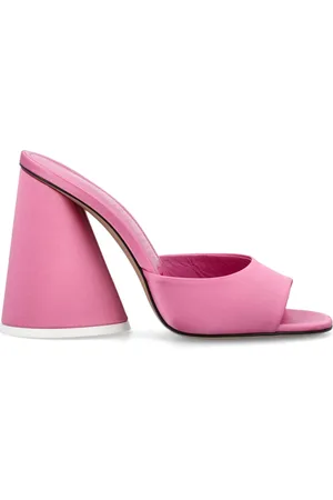 The Attico Dames, Schoenen, Roze, Maat: 36 EU Satijn