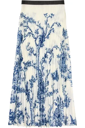 Munthe Dames, Rokken, Blauw, Maat: L Poliester