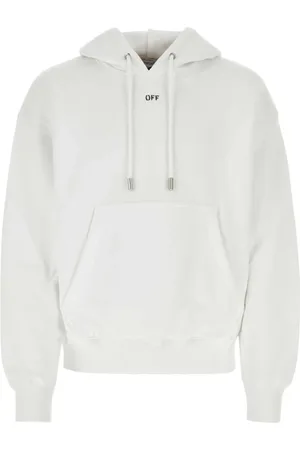 OFF-WHITE Heren, Sweatshirts & Hoodies, Wit, Maat: M Katoen