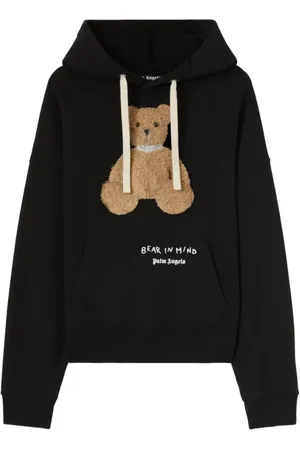 Palm Angels Heren, Sweatshirts & Hoodies, Zwart, Maat: L Katoen