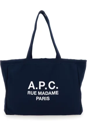 A.P.C. Heren, Tassen, Blauw, Maat: ONE Size Denim