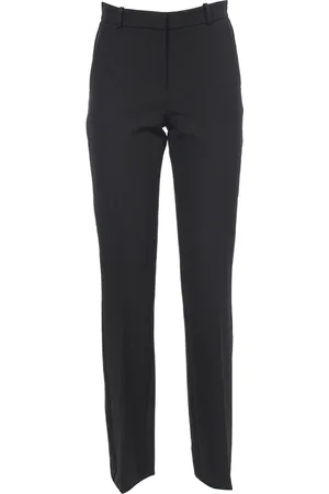 ERMANNO SCERVINO Dames, Broeken, Zwart, Maat: XS Poliester