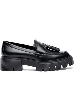 Stuart Weitzman Dames, Schoenen, Zwart, Maat: 37 EU Leer