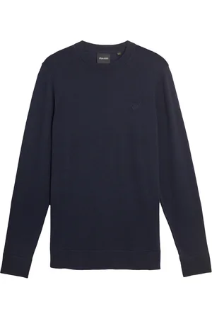 Lyle & Scott Heren, Truien, Blauw, Maat: L Katoen