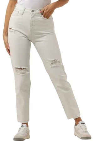Calvin Klein Dames, Jeans, Wit, Maat: W31