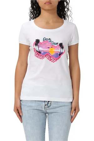 Dsquared2 Dames, Tops, Wit, Maat: M Katoen