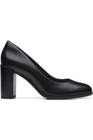 Clarks Dames, Schoenen, Zwart, Maat: 37 EU Leer