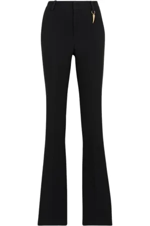 Roberto Cavalli Dames, Broeken, Zwart, Maat: XS Viscose