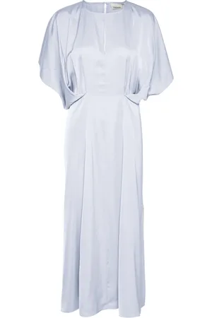 Karen by Simonsen Dames, Jurken, Blauw, Maat: M Viscose