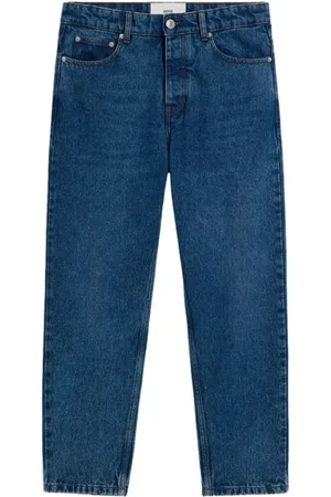 Ami Heren, Jeans, Blauw, Maat: W32 Denim
