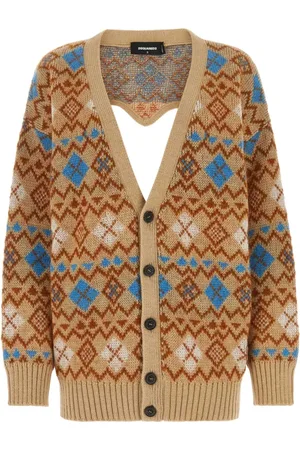 Dsquared2 Dames, Truien, Veelkleurig, Maat: M Wol